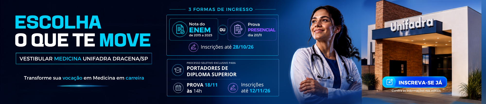 Medicina - 3 processos